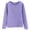 Light Purple, variant on UJNDER Thermal Underwear Top for Versatile Long Sleeve Base Layer with Round Neck and Seamless Design for Warmth Thermal Tops for Women Light Purple XXL