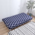 thumbnail image 3 of 2024 Folding Sofa Bed Cover Solid Color Futon Armless Slipcover Polyester Elastic Fabric All-Inclusive Cover, 3 of 8