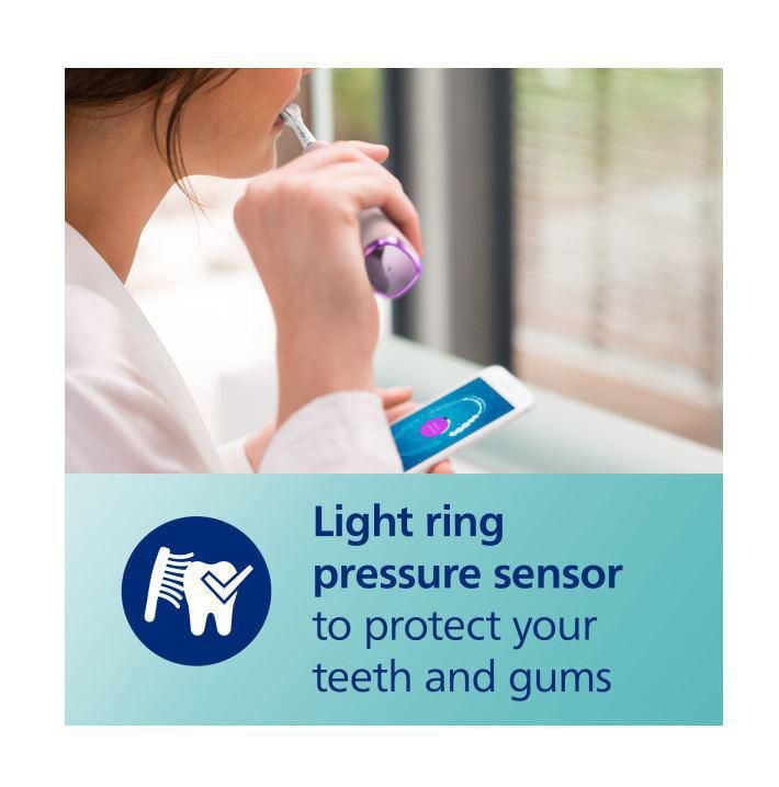 Brosse à dents électrique rechargeable Philips Sonicare DiamondClean Smart 9350, noir, HX9902/76