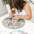 thumbnail image 3 of Melissa & Doug Stained Glass Made Easy Activity Kit: Mermaids - 140+ Stickers, 3 of 10