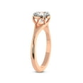 thumbnail image 4 of 5 Carat IGI Certified Oval Shape Lab Grown Diamond Engagement Ring | 14K Rose Gold | Cynthia Split Shank Diamond Ring | FG-VS1-VS2 Quality Friendly Diamonds, 4 of 5