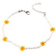 thumbnail image 1 of Bangcool Women Anklet Beaded Handmade Decorative Floral Bohemian Anklet Foot Bracelet, 1 of 10