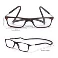 thumbnail image 2 of Dsscvnef Lightweight Adjustable Reading Glasses for Men Women Computer Readers with Neck Strap Foldable Design Indoor Outdoor Use, 2 of 3