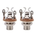 thumbnail image 2 of 2PCS Guitar Output Jack, Mono Jack with Secure Connection Noise Reduction, Compatible with 1/4 Inch Instruments for Musicians, 2 of 7