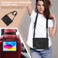 thumbnail image 2 of Dteck Case for  iPad 11-inch (A16) 2025/iPad 10th Generation 10.9 inch 2022,Heavy Duty Silicone + PC Case Shockproof Kickstand Cover with Shouldler Strap for iPad 10th/11th Gen,Latte, 2 of 7