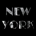 thumbnail image 3 of Lavoie, Tina 12x12 Black Modern Framed Museum Art Print Titled - New York Typography, 3 of 5