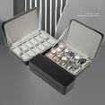 thumbnail image 4 of maskred Ring Holder With Removable Cushions Showcase Rings With Elegance Multiple Size balck 12 slots 1Set, 4 of 6
