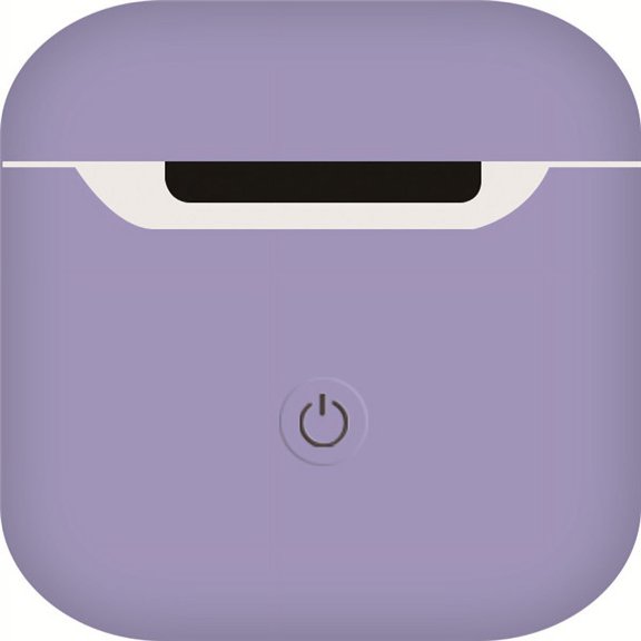 For Apple Airpod 3 Silicone Cover Skin in Purple Earphone Charger Cases UK