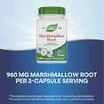 thumbnail image 5 of Nature's Way Marshmallow Root, Traditionally Used to Soothe Digestion*, Non-GMO Project Verified, Vegan, 100 Capsules, 5 of 8