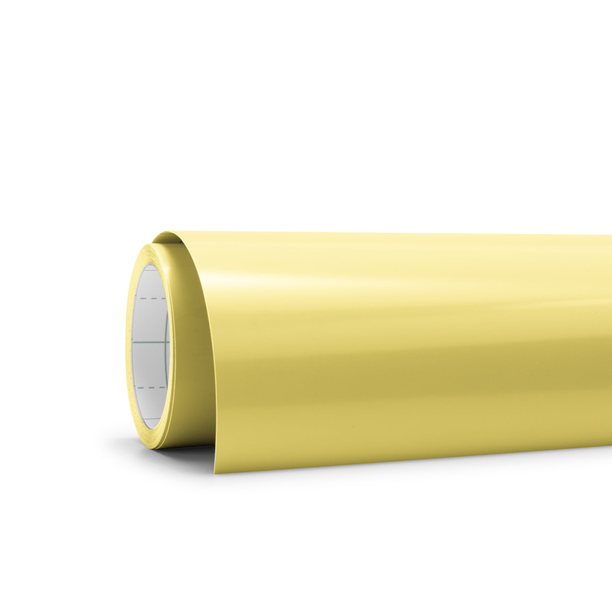 Cricut® Matte Vinyl – Permanent (4 ft), 12" x 48", Butter Yellow