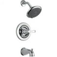 thumbnail image 2 of Delta Monitor Porter 1-Handle Chrome Tub and Shower Faucet, 2 of 2