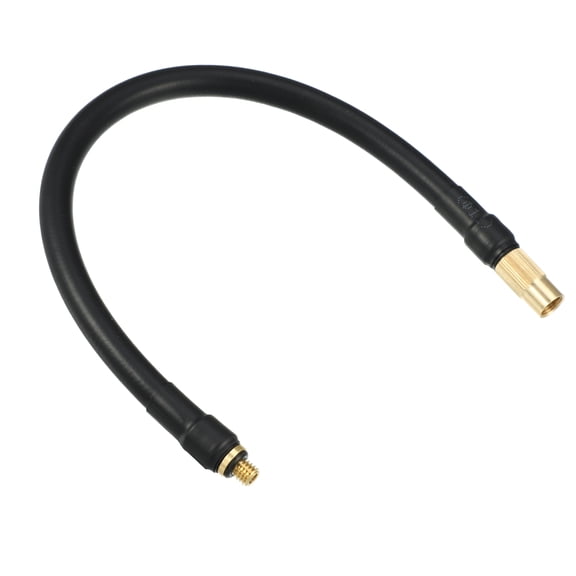 Unique Bargains 30cm Length Universal Inflator Air Pump Hose Adapter Tyre Valve Inflator Extension Hose