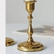 thumbnail image 3 of Candelabro dorado, base for velas domésticas, decoración suave, decoración for cenas a la luz de las velas, integración en el hogar, 3 of 6