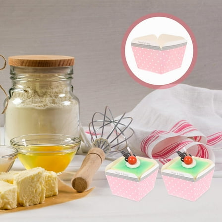 FRCOLOR 100pcs Black Disposable Paper Cake Cups FoodGrade Biodegradable Bowls for Parties and Desserts