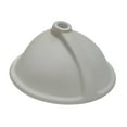 thumbnail image 5 of Ruvati USA RVB0616 15 x 12 in. Oval Porcelain Ceramic with Overflow Undermount Bathroom Vanity Sink, White, 5 of 6