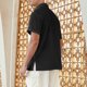 thumbnail image 5 of Mens Casual Manga Corta Botón Abajo Camisas, Verano de Moda de Color Sólido de Bolsillo para Casual Y Fiesta, 5 of 8