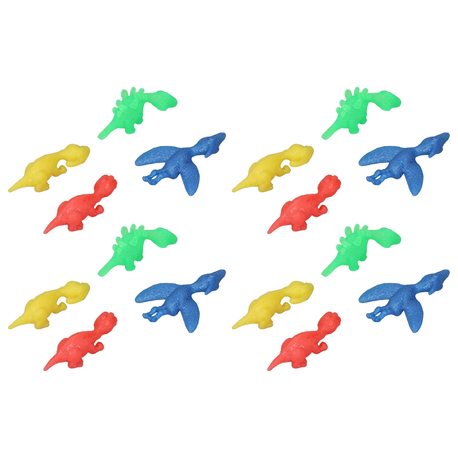 Slingshot Dinosaur Finger Toys, 20 Piezas Tirachinas Dinosaurio Juguetes, Dinosaurios Juguetes de Voladores Elásticos Dedos de Caucho, Dinosaurios Fiesta Juguete para Niños, Color Aleatorio (20