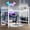 White(Full), variant on Harper & Bright Designs Twin Size Metal Loft Bed with Climbing Ladder and Guardrails for Boys and Girls, White