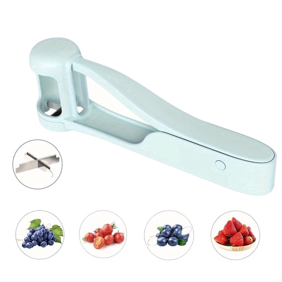 WhiteRhino Plastic Grape Cutter for Toddlers,Tomato Strawberry Slicer Quarter for Fruit Salad Gadget