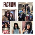 thumbnail image 3 of Disfraz Traqur de los 80 para hombre con peluca y accesorios, 3 of 7