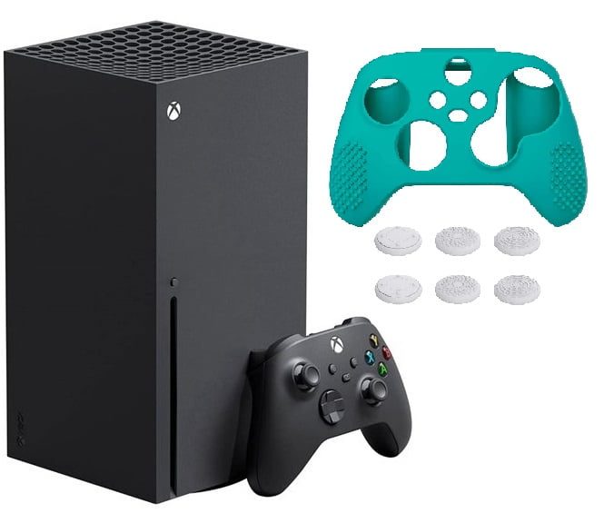 onderschrift aanval Buitenshuis 2021 Newest - Xbox -Series -X- Gaming Console System- 1TB SSD Black X  Version with Disc Drive W/Silicone Controller Cover Skin - Walmart.com