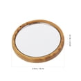 thumbnail image 2 of 1 Pce Mini Miroir de Maquillage Petit Miroir Rond Style Ancien Chinois, 2 of 8