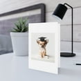 thumbnail image 5 of DistinctInk Greeting Card / Note Card - Chihuahua Puppy Graduation - PACK of 25, 5 of 7