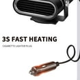 thumbnail image 3 of 2026 New Upgraded Portable Car Heater, Quick Heating And Cooling, Fast Defroster And Defogger 24V Car Heater, Plug In Automobile Lighter, Car Fan Windscreen Defroster For Vehicles Cars Suvs Trucks, 3 of 9