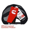 thumbnail image 4 of Gorra Cummins para Adulto Negra con Malla Ajustable, 4 of 4