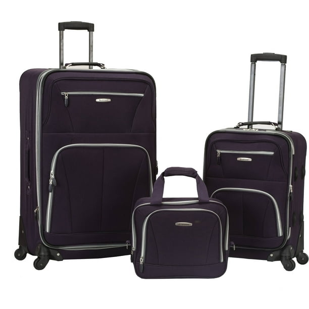 Rockland - Rockland Luggage 19 Inch 28 Inch Expandable Spinner 14 Tote ...