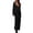 Z-Black292, variant on JIAYUE Women's Swimsuit Cover-Ups Autumn Winter Beach Solid Color V Neck Long Sleeve Sexy Open Back Knitted Hollow Out Ankle Length Swimwear Cover Up Dresses