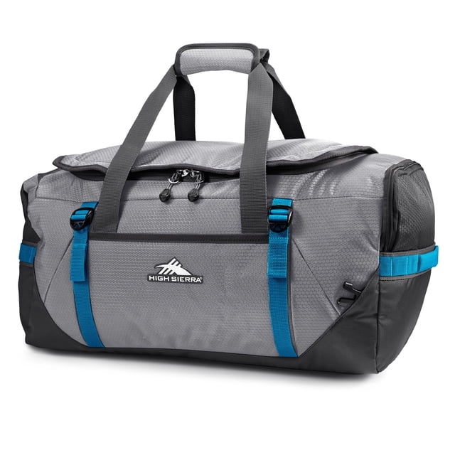 Bolsa de viaje High Sierra convertible para mochila/bolsa de viaje de 64 litros, color gris