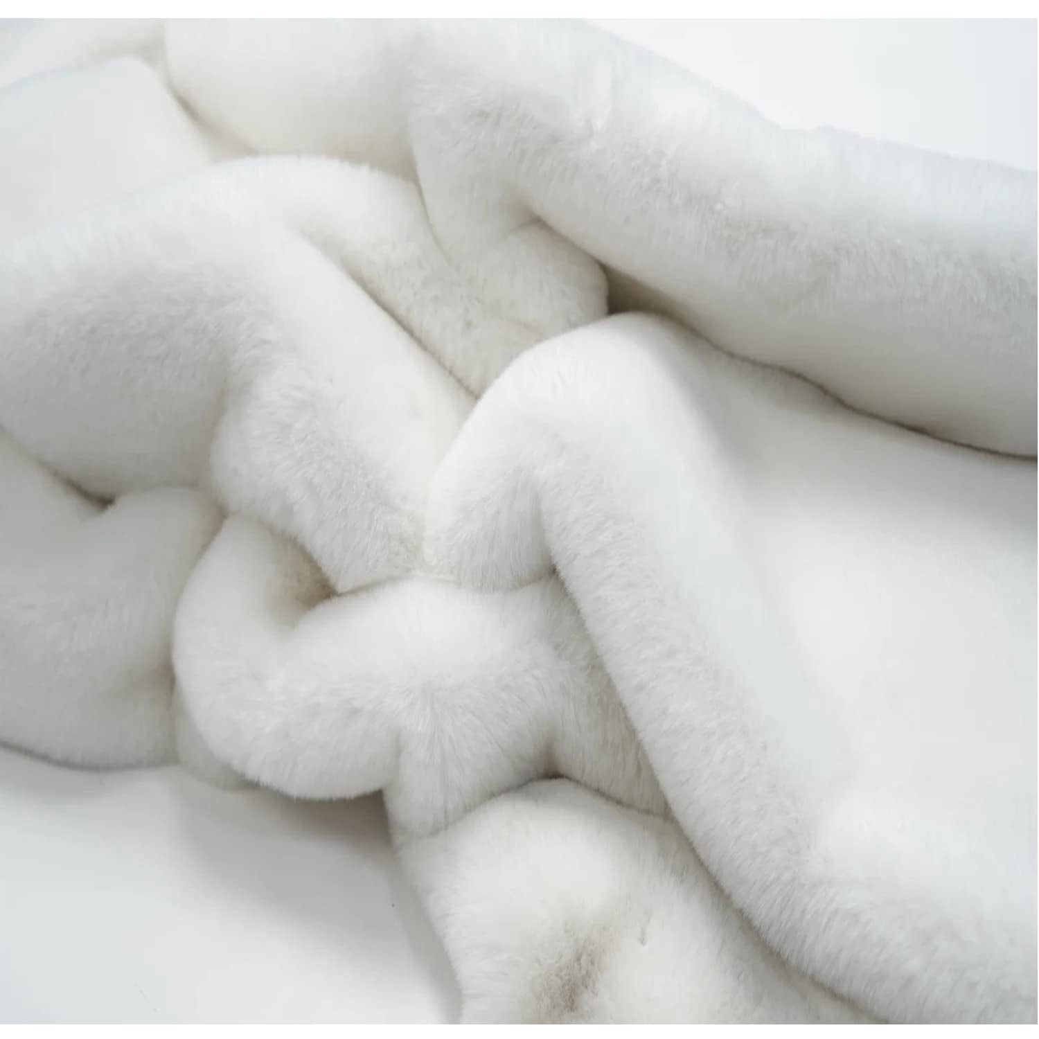 Ghouse Transitional White Solid Print Area Rugs, 2' x 3', Washable
