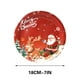thumbnail image 3 of Juego de 30 Vajillas Navideñas Desechables de Papel | Platos de 18 Cm | Diseño Festivo de Copos de Nieve Rojos | Platos Resistentes para Cenas Navideñas, Reuniones de Invierno y Fácil Limpieza, 3 of 6