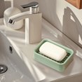 thumbnail image 4 of Travel Soap Case, Soap Holder Tray for Bathroom, Shower, Bathtub, Kitchen, Dorm, Silicone Soap Holder, Soap Container, Draining Soap Holder Bathroom Soap Dish 4/3/2/1PCS, 4 of 7