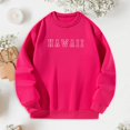 thumbnail image 1 of Sudadera de moda, Jersey, Tops de manga larga para mujer, jersey con estampado de letras y cuello redondo para pesca en casa, senderismo y escalada M, 1 of 10