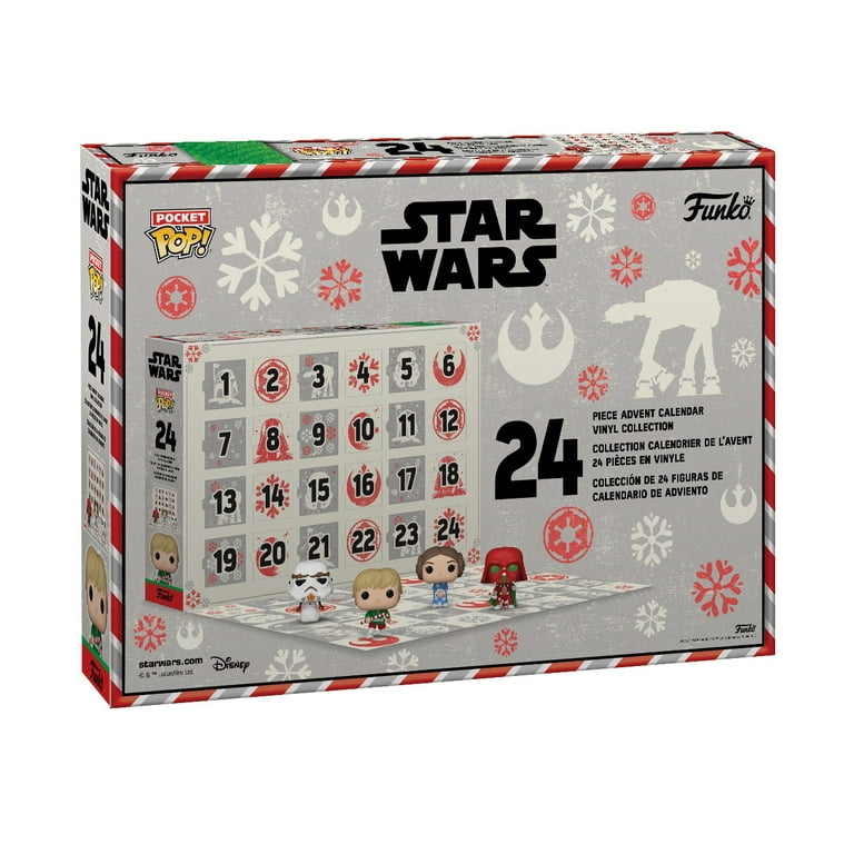 Calendar: Pops Pocket Figures Wars Days 2022 Star W/ 24 Funko Pop! Holiday - Advent