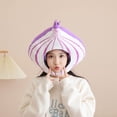 thumbnail image 4 of vlrwzc Stuffed Onion Headgear Hat Cute Vegetable Accessory for Birthday, 4 of 7