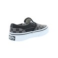 thumbnail image 2 of Vans Boys Classic Canvas Checkered Sneakers Black 10.5 Medium (D) Little Kid, 2 of 2