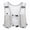 Gray, variant on Running Hydration Vest Backpack, Lightweight Breathable Running Vest Pack with Water Storage for Marathon, Trail Running, Hiking, Cycling