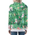 thumbnail image 2 of DISNIMO Christmas Hoodies for Women Snowman Snowflake Printed Hooded Tops Zip Up Sport Sweatshirt Long Sleeve Jacket with Pockets, XL, 2 of 6