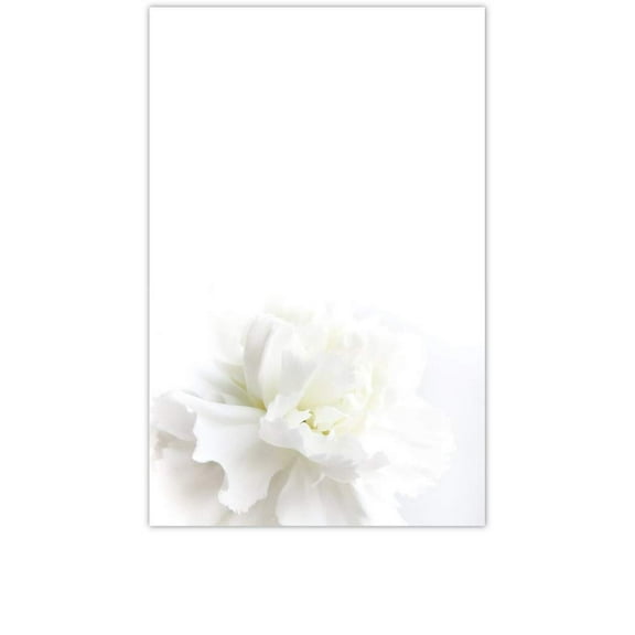 YaYstationery Notepads - Memo Pads - Scratch Pads - Writing Pads - Illustrated Notepads - 5.5 x 8.5 inches - Thick Premium Paper - Printed Notepad - Pure White