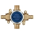 thumbnail image 5 of GROHE 35112000 GrohSafe 3.0 Pressure Balance Valve Rough with Flush Plug with PEX Cold Expansion Outlets with Service Stops Unfinished, 5 of 5