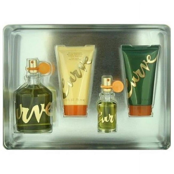 Liz Claiborne Curve 4 Piece Gift Set For Men