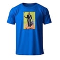 thumbnail image 3 of Playera De Fiestas Patrias Catrin Loteria Mexico Septiembre Dia De La Independencia Color Azul Talla Chica Marca Emil SaEs, 3 of 4