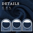thumbnail image 6 of SWQZVT Womens Pants Wide Leg Dress Pants Summer Casual Pants for Women's Loose Louge Blue Palazzo Pants for Women High Waisted Pants M, 6 of 10