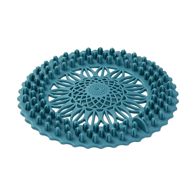 Silicone Hair Covers for Bathroom & Kitchen: Easy Install/Remove, Durable, Multiple Colors, Anti-Slip
