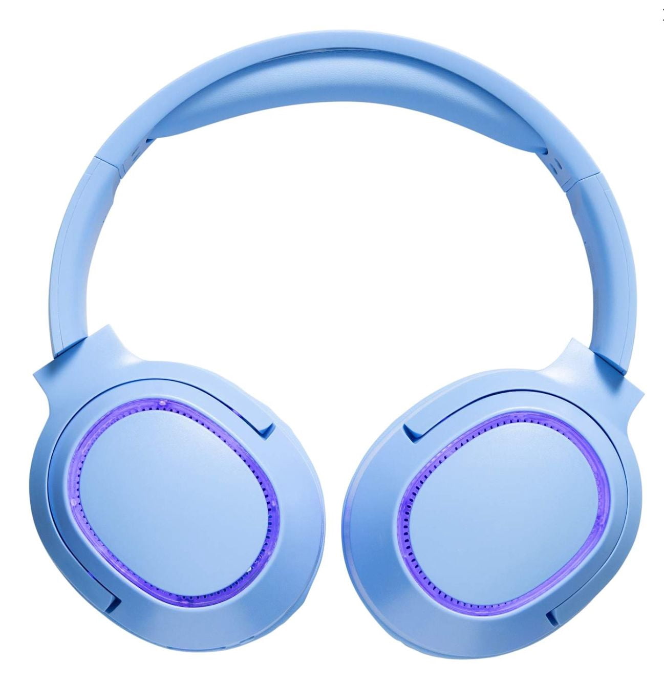 Vision LED Headphone with USB Charging Cable, Instruction Manual, Blue, New, 1 Count, 1 Pack
