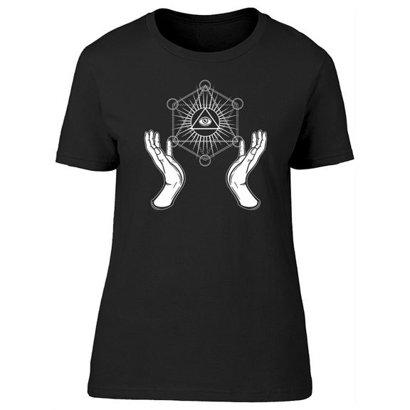 Mystical Providence Eye  T-Shirt Women -Image by Shutterstock, Female XX-Large