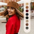 thumbnail image 5 of Newsboy Hats for Women Winter Beret Hat Classic Newsboy Caps Retro Fashion French Hats for Women, 5 of 6